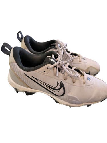Used Nike FB9731-002 FASTFLEX CLEATS BB/SB Cleats Grey Junior 05 11862-S000093508