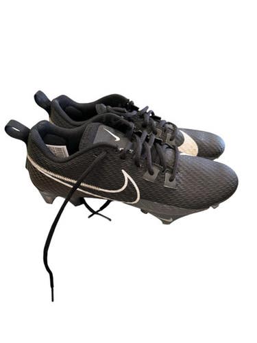 Used Nike DA5455-010 BLK/WHT CLEATS Adult FB Cleats Black Senior 8.5 11862-S000093505