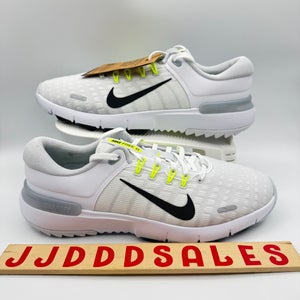 Nike Free NN Spikeless Waterproof Golf Shoes White FQ7875-101 Men’s Sz 10.5 Wide

New Without Box