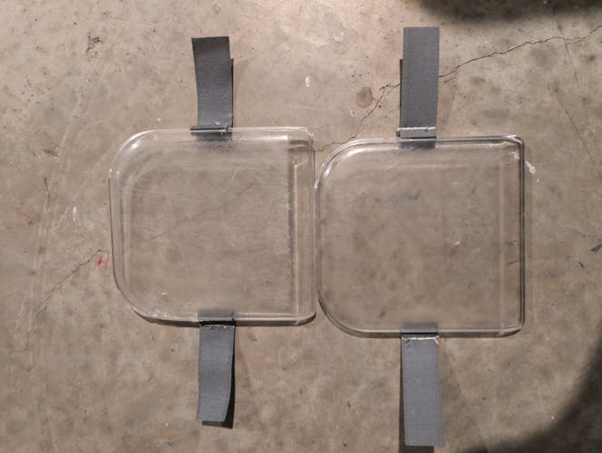 Warrior Slide Plates Senior used