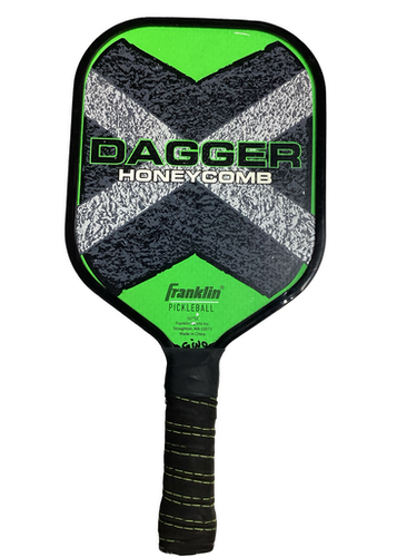 Used Franklin DAGGER HONEYCOMB Pickleball Racquet Green 11613-S000179315