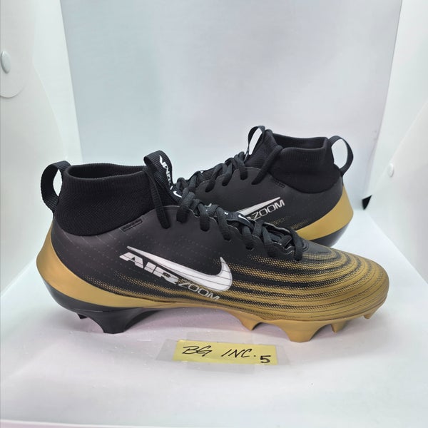 Nike Mens Air Zoom Vapor Pro 1 Black Gold Football Cleats Shoes FB3298-300 Sz 8 NEW Men main image 3