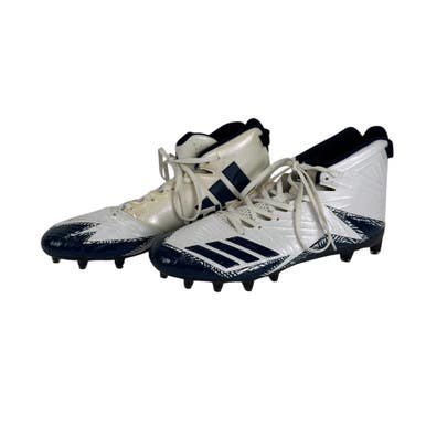 Used Adidas FREAK Adult FB Cleats White Senior 10.5 11506-S000294885