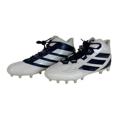 Used Adidas FREAK Adult FB Cleats White Senior 11.5 11506-S000294886