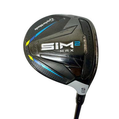 Used Taylormade SIM2 MAX Mens Fairway Wood RH 5 Wood 11506-S000295313