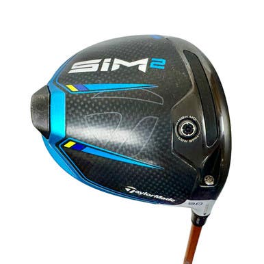Used Taylormade SIM2 Mens Driver RH 9.0 Degree 11506-S000295431
