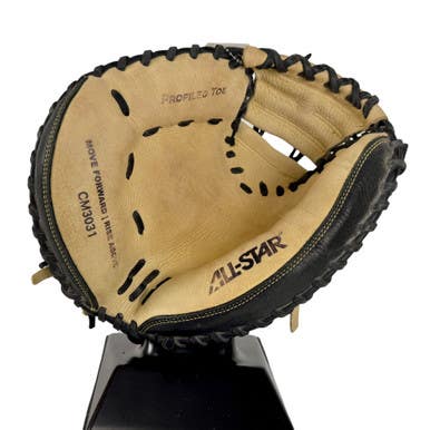 Used All-Star CM3031 BB/SB Catchers LH Throw Black And Tan 33 1/2" 11506-S000295459