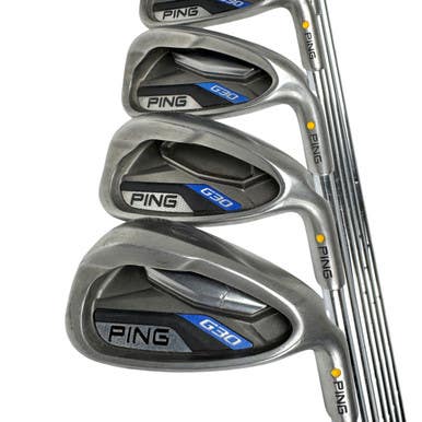 Used Ping G30 YELLOW DOT Mens Iron Set RH 5I-GW/AW 11506-S000295885