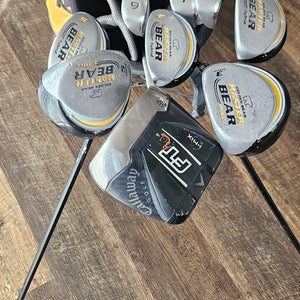 Men's 2005 Golden Bear Right Handed Clubs (Full Set) Regular Flex 12 Pieces (Used)