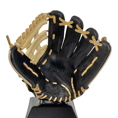 Used Rawlings GG ELITE GGE12HBCPT BB/SB Glove RH Throw Black 12" 11506-S000296223