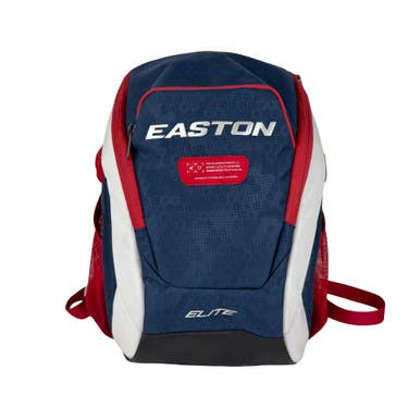 Used Easton ELITE BB/SB Player Backpack White/Red/Navy 11506-S000296234