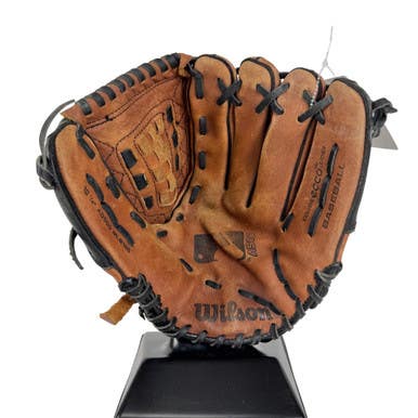 Used Wilson A500 AO500 MLB125 BB/SB Glove RH Throw Brown 12 1/2" 11506-S000296248