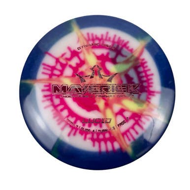 Used Dynamic Discs LUCID MAVERICK Disc Golf Driver Navy Blue 11506-S000296309