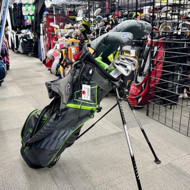 Used US Kids WT-15S Jr Package Set RH Black And Neon Green 7 Piece 11506-S000296608