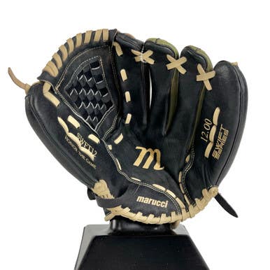 Used Marucci SWIFT SERIES SWFT12 BB/SB Glove RH Throw Black And Green 12" 11506-S000296632