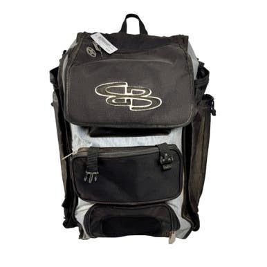 Used BoomBah BB/SB Team Wheeled Bag Grey And Black 11506-S000296702