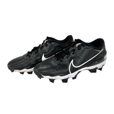 Used Nike ALPHA HUARACHE Jr FB Cleats Black Junior 06.5 11506-S000296731