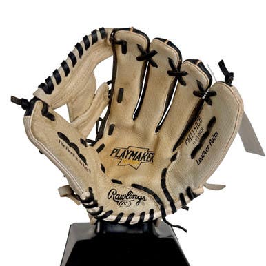 Used Rawlings PLAYMAKER PM115ICB BB/SB Glove RH Throw Grey 11 1/2" 11506-S000297017