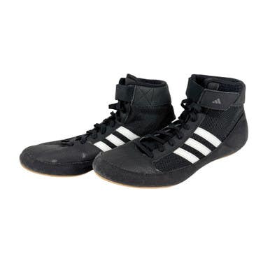 Used Adidas MAT FLEXES Wrestling Shoes Black Senior 10 11506-S000297062