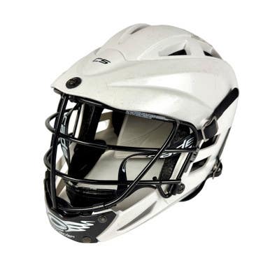 Used Cascade CS Lacrosse Helmet White One Size 11506-S000297074