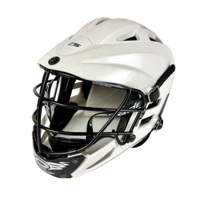 Used Cascade CS Lacrosse Helmet White One Size 11506-S000297074