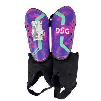 Used DSG OCALA Soccer Shin Guards Youth Purple SM 11506-S000297078