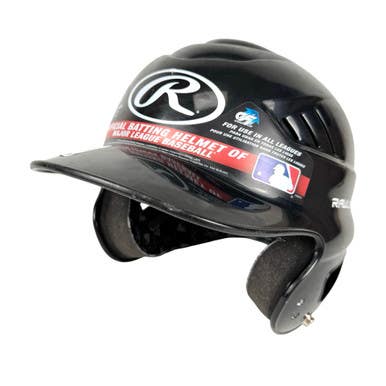 Used Rawlings CFTBH-R1 Batting Helmet No Mask Black SM 11506-S000297106