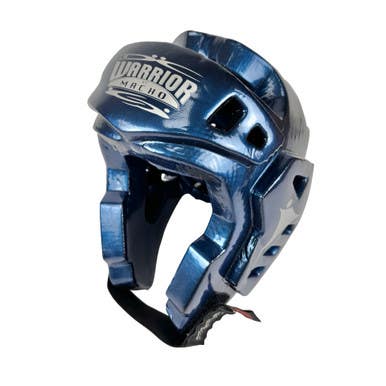 Used MACHO WARRIOR Wrestling Headgear Navy Blue 11506-S000297117