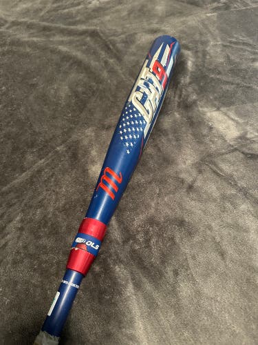 Marucci CAT9 Connect Hybrid BBCOR Certified Bat (-3) 30 oz 33" - used for 1 season