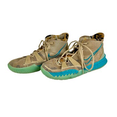 Used Nike KYRIE 7 RIPPLE Basketball Shoes M Tan Senior 6.5 11506-S000297131