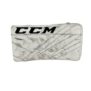 Used CCM EFLEX 5.5 Senior Goalie Blocker White 11506-S000297154