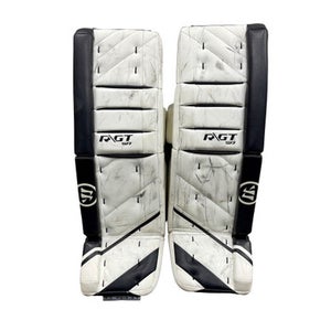 Used Warrior RITUAL GT Goalie Leg Pads Senior White 34" 11506-S000297159