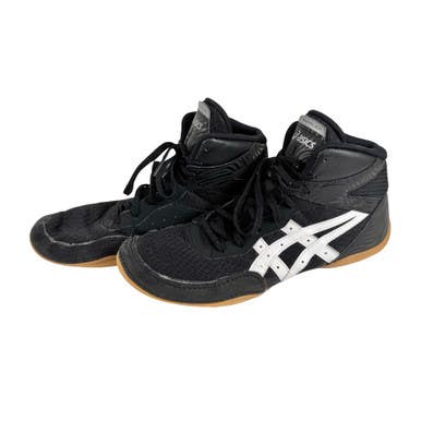 Used Asics MATFLEX Wrestling Shoes Black Senior 9 11506-S000297178