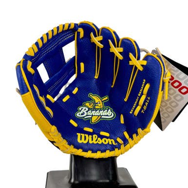 Used Wilson A200 A02RB24106B SAVANNAH BANANAS BB/SB Glove RH Throw Royal Blue 10" 11506-S000297199