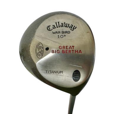 Used Callaway BIG BERTHA WARBIRD Mens Driver RH HT 11506-S000297207