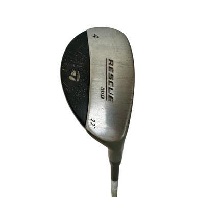 Used Taylormade RESCUE MID Mens Hybrid Club RH 4 Hybrid 11506-S000297216