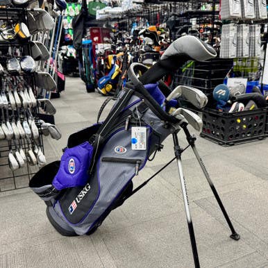 Used US Kids WT-15U Jr Package Set RH Black And Purple 5 Piece 11506-S000297319