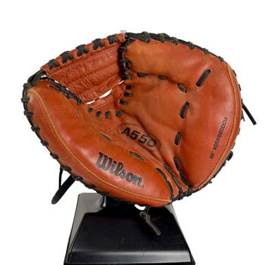 Used Wilson A550 A05RB20DCM BB/SB Catchers RH Throw Brown 32" 11506-S000297438