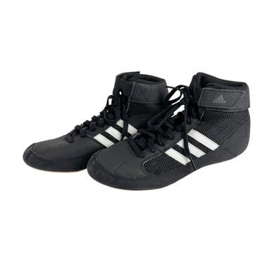 Used Adidas HVC Wrestling Shoes Black Junior 05 11506-S000297444