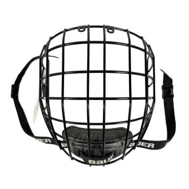 Used Bauer FM2000 Hockey Wire Mask Black LG 11506-S000298037