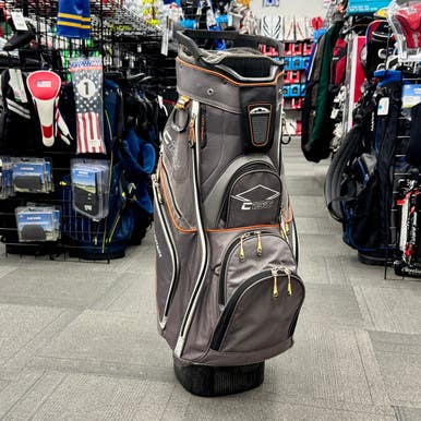 Used Sun Mtn C130 Mens Cart Bag Grey 11506-S000298135