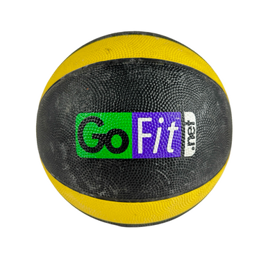 Used GoFit Medicine Ball Yellow 10 lb 11506-S000298263