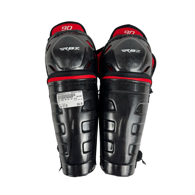 Used CCM RBZ 90 Youth Shin Guards Black 10" 11506-S000298275