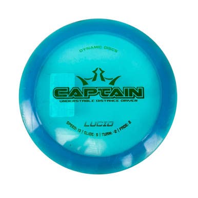 Used Dynamic Discs CAPTAIN LUCID Disc Golf Driver Royal Blue 11506-S000298318