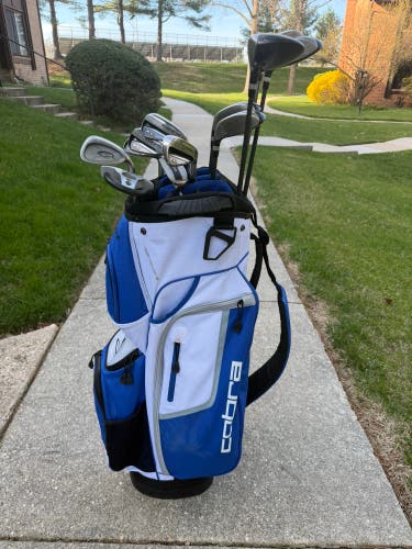 Cobra Men Complete Set Regular Flex Graphite Shaft Right Handed