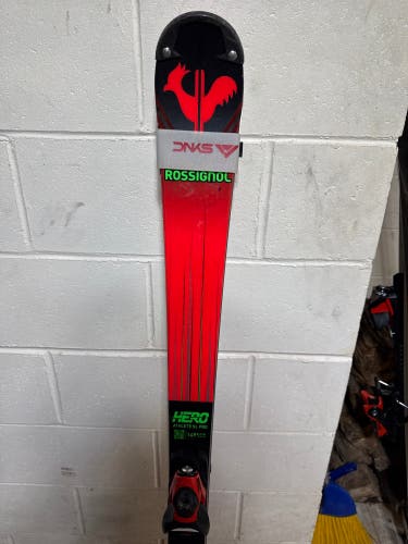 Rossignol Hero Athlete SL 149 cm Racing Skis w/ Din 10 Bindings