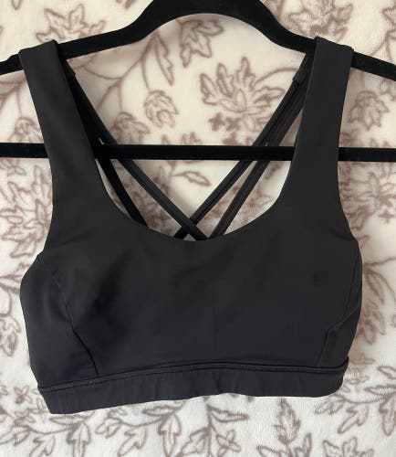 Lululemon “Free To Be Serene” Bra in classic black