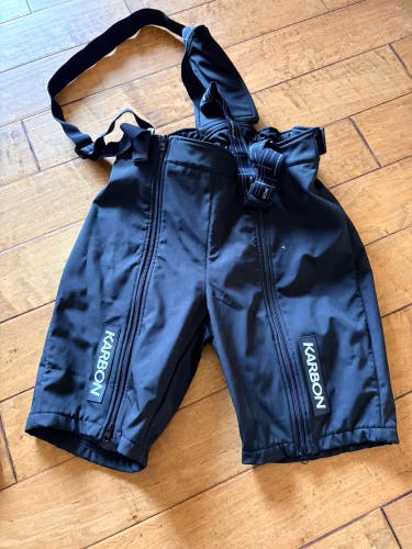 Black Large Adult Unisex Karbon Shorts (Used)