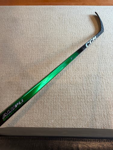 Senior CCM JetSpeed FT8 Pro Right Handed Hockey Stick P90TM 75 Flex (New - Green)