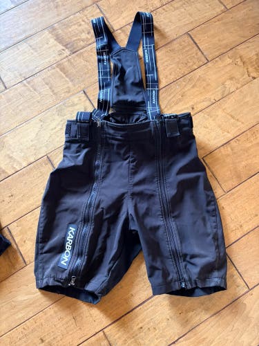 Black Large Adult Unisex Karbon Shorts (Used)